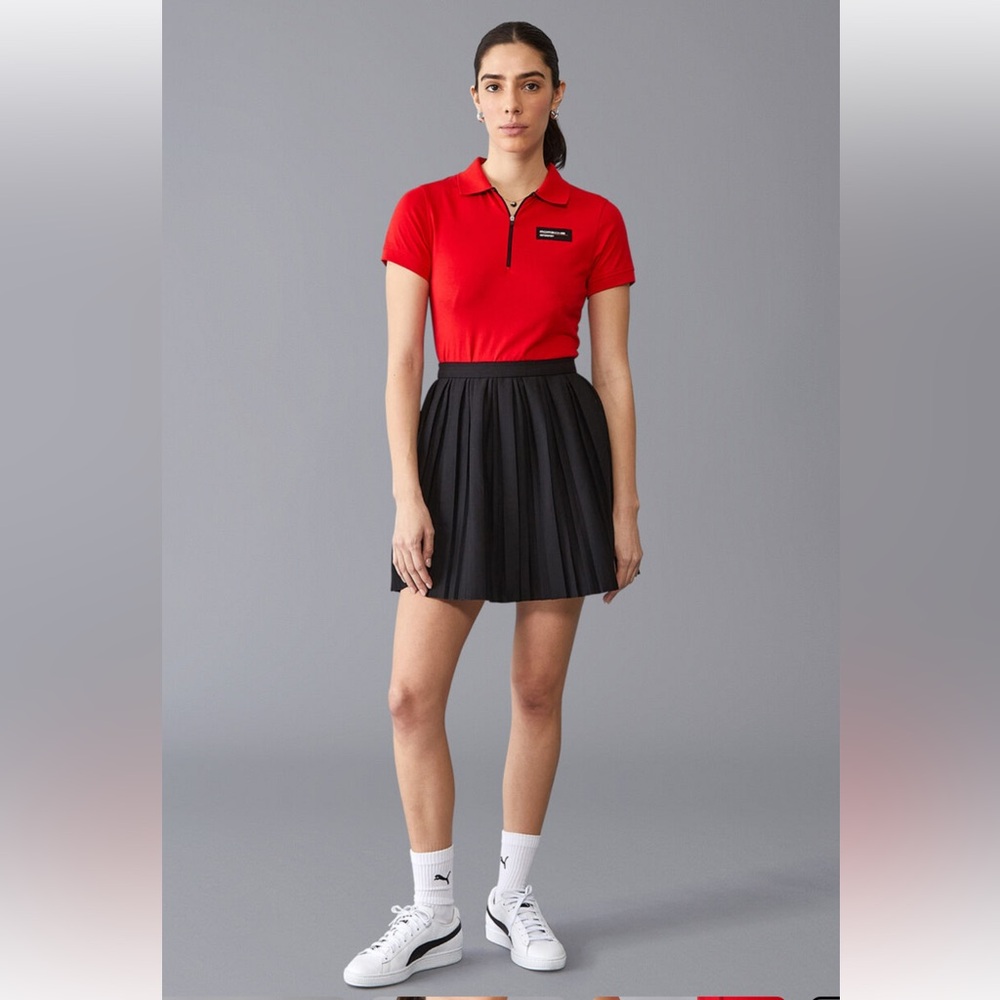 Porsche Motorsport Women’s polo, size M, Red